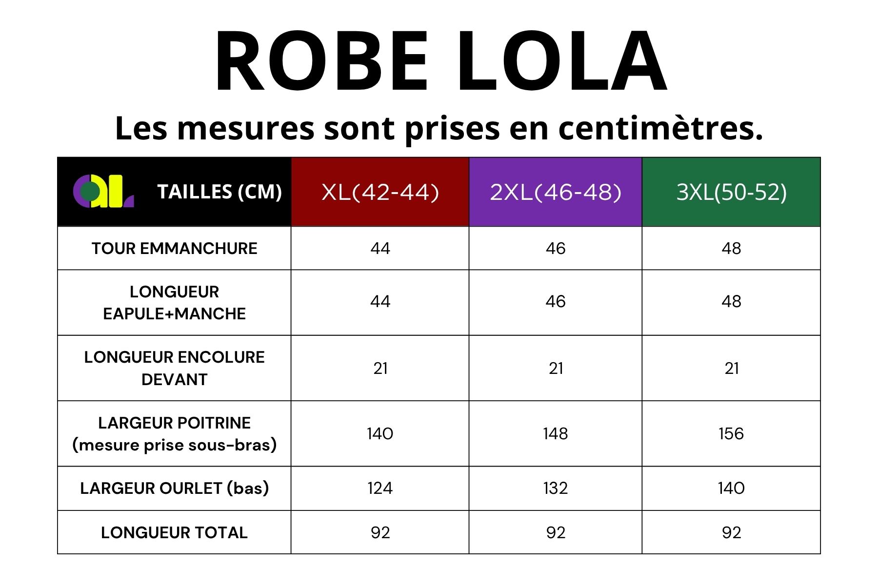 ROBE LOLA pantalon grande Taille à Tarare, créateur, styliste - Annick Lemieux