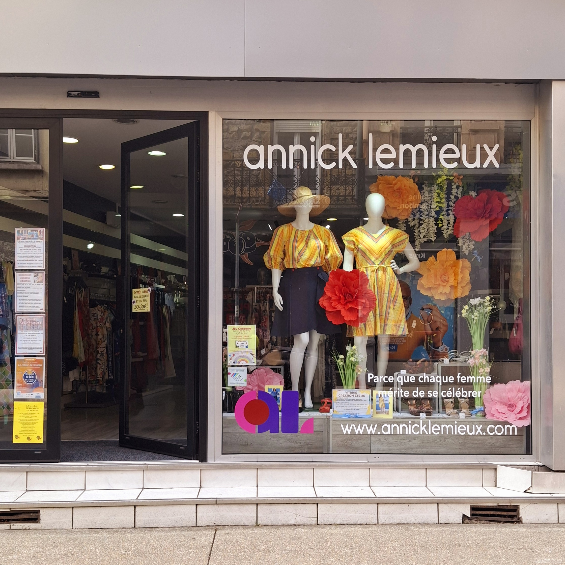 boutique Vêtements grande taille - Tarare, Annick Lemieux